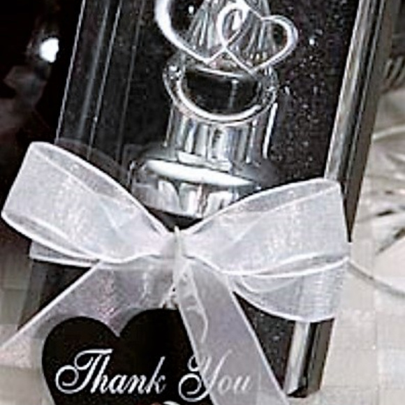 Double Hearts Wine Bottle Stopper and Pourer NEW - Picture 3 of 3